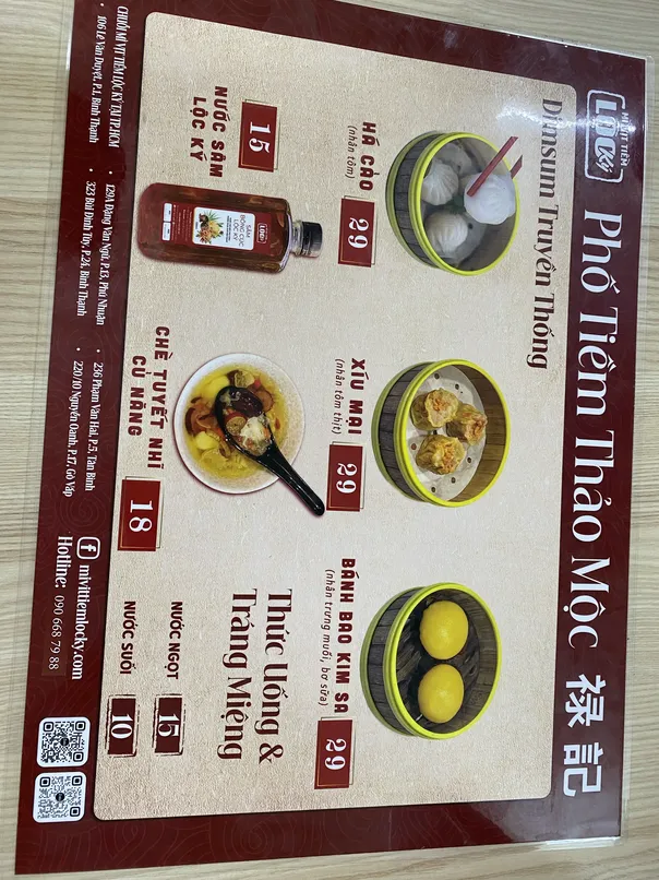 Mi Vit Tiem Dang Van Ngu TPHCM menu2