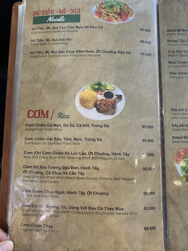 Cafe Suoi Da menu 4