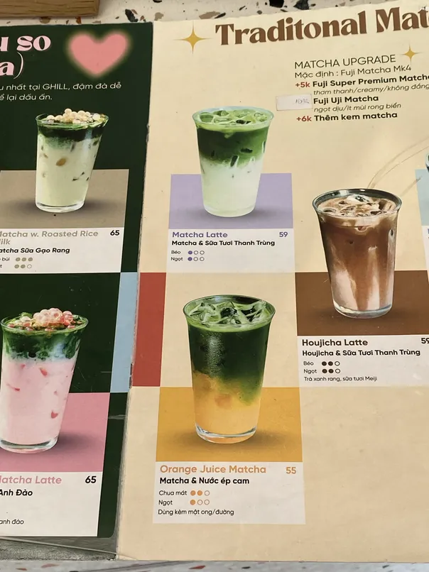Ghill Coffee Thu Duc menu 5