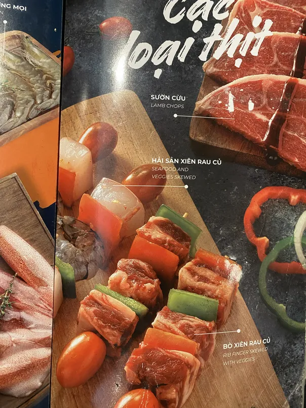 Hana Buffet Tu Xuong menu 15