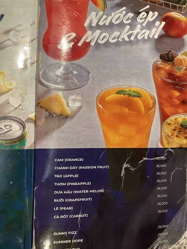 Hana Buffet Tu Xuong menu 26