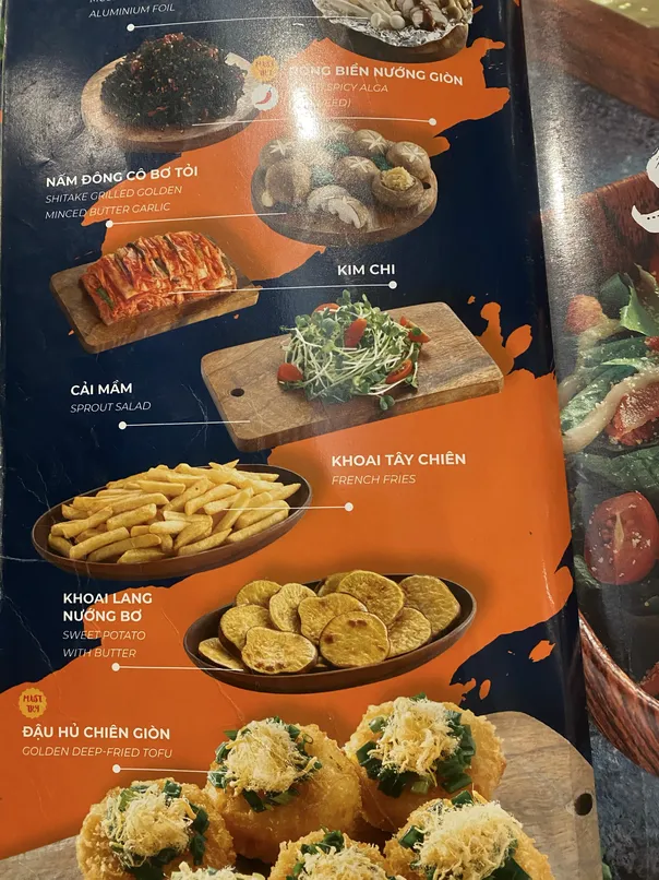 Hana Buffet Tu Xuong menu 7
