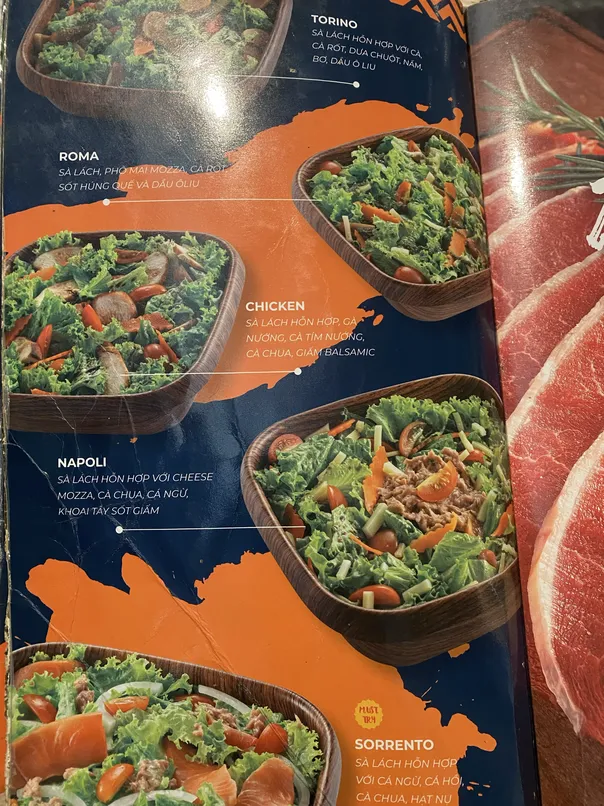 Hana Buffet Tu Xuong menu 9