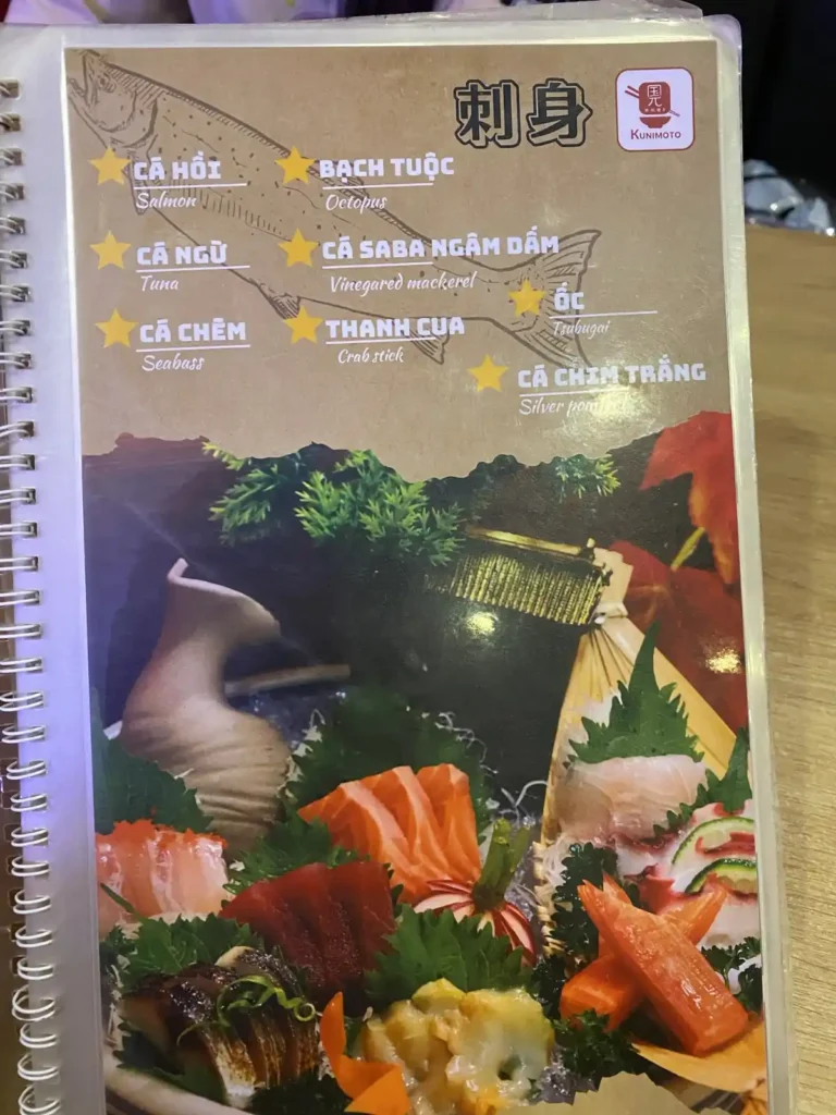 Buffet Sushi Kunimoto Truong Cong Dinh Tan Binh menu 3 768x1024
