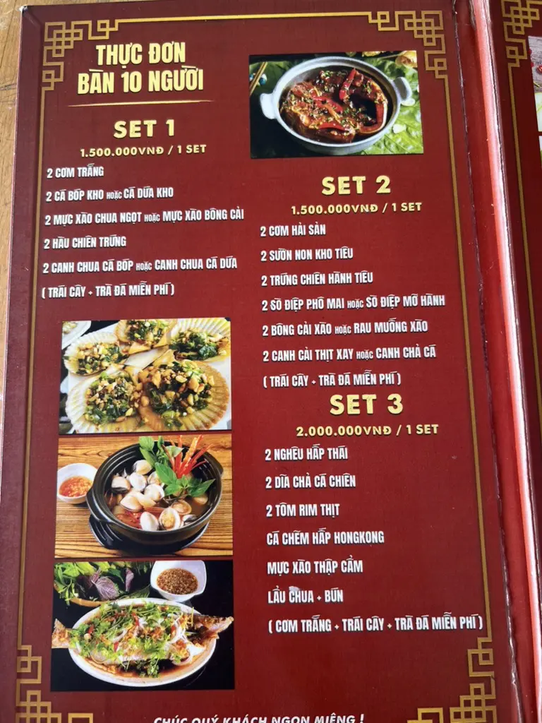 Oc Thanh Van 39k menu 10